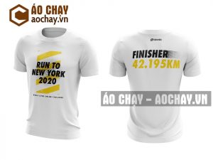 Áo Chạy Marathon Màu Trắng Tại Hải Phòng